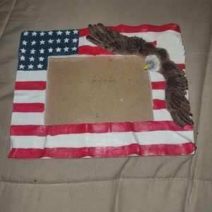 American flag frame